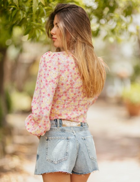 GLAMOROUS CAMICIA  CROP...
