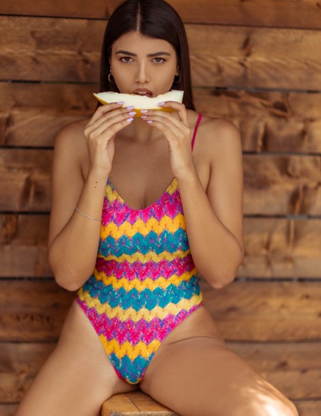 COTAZUR COSTUME INTERO ZIG ZAG