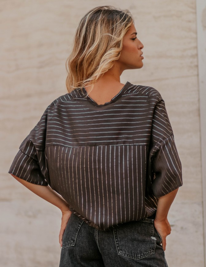 VICOLO CAMICIA  FILO LUREX