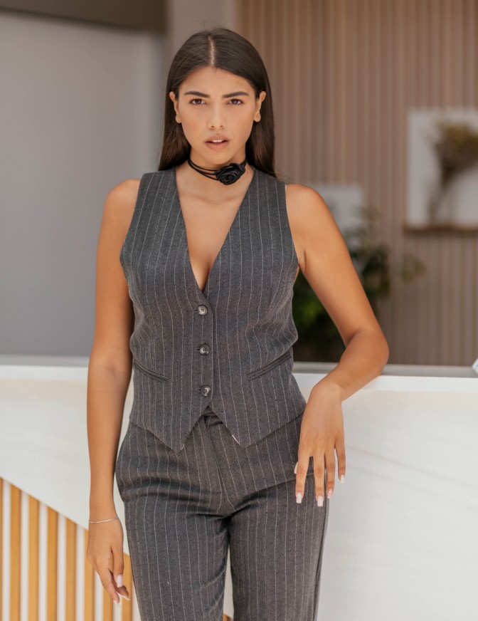 VICOLO GILET  GESSATO LUX