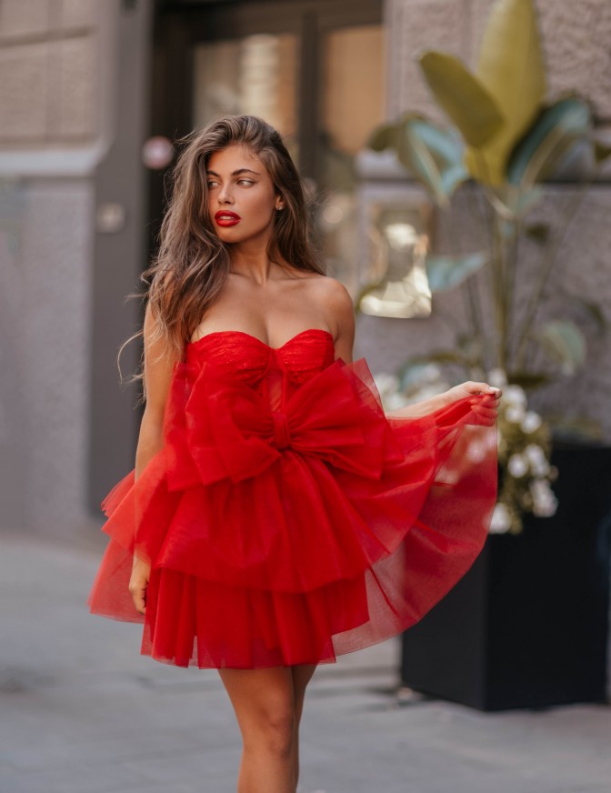 ANIYE BY  ABITO CORTO RIBBON