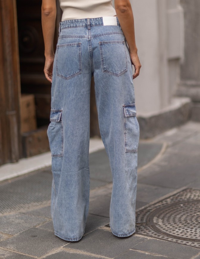 GLAMOROUS JEANS  CARGO PALAZZO
