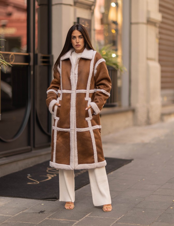 GLAMOROUS CAPPOTTO  MONTONE...