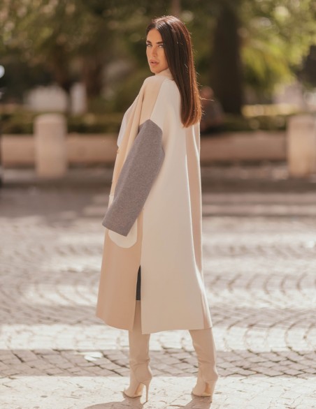VICOLO CAPPOTTO  COLOR BLOCK