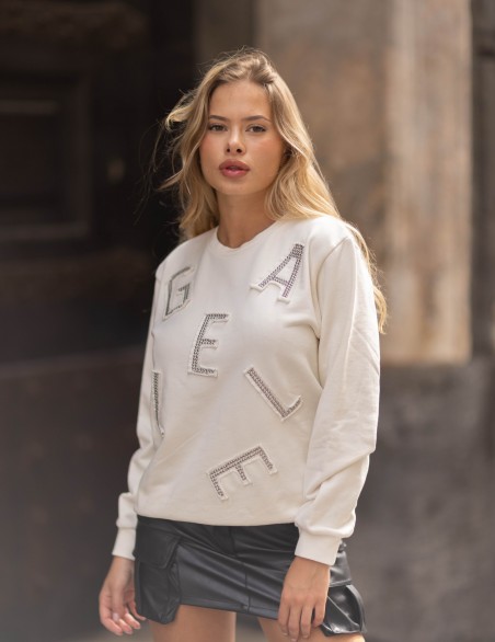 GAELLE FELPA  LOGO LUX