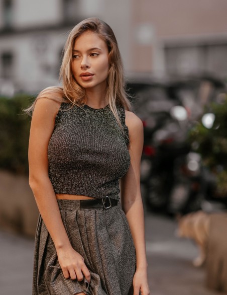VICOLO TOP  MINI GLITTER