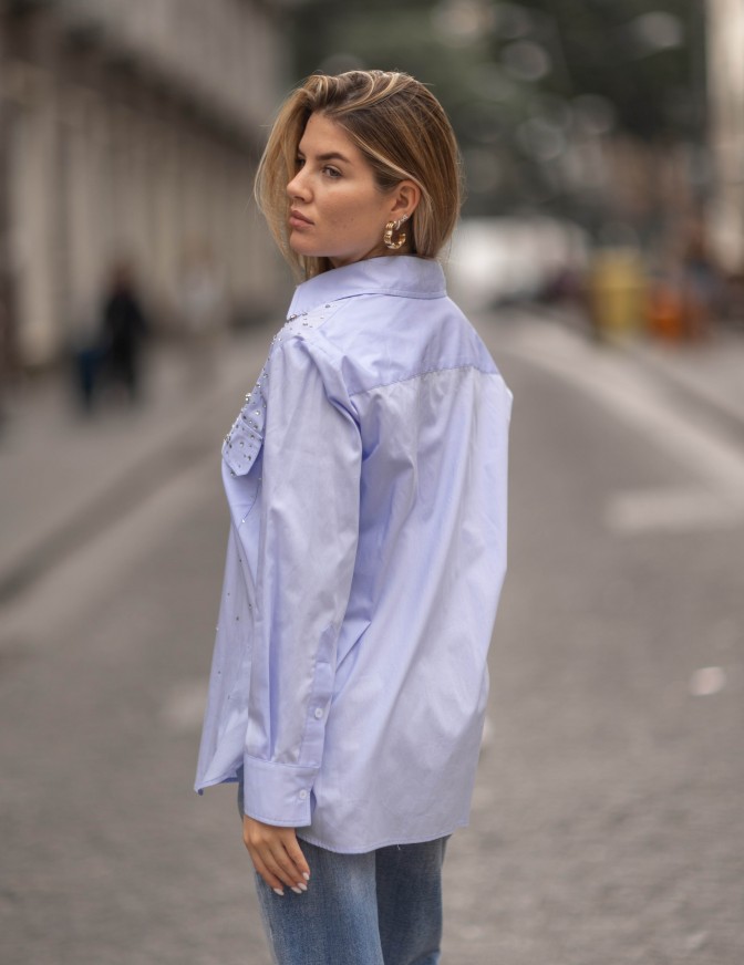VICOLO CAMICIA  STRASS
