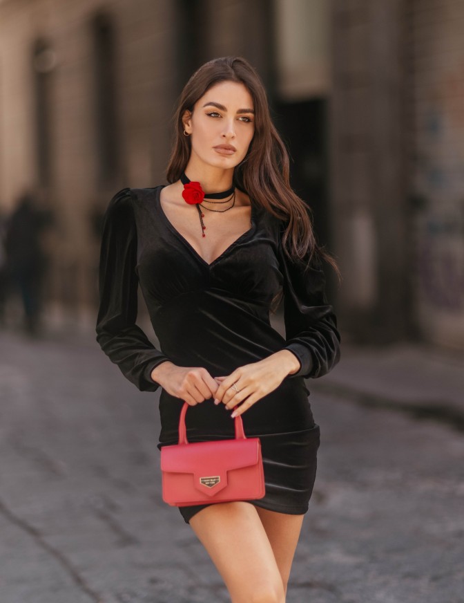 ONLY ABITO CORTO VELVET