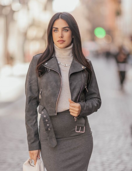 GLAMOROUS GIUBBOTTO  BIKER