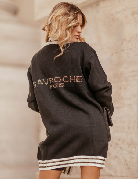 GAVROCHE CARDIGAN  BICOLOR