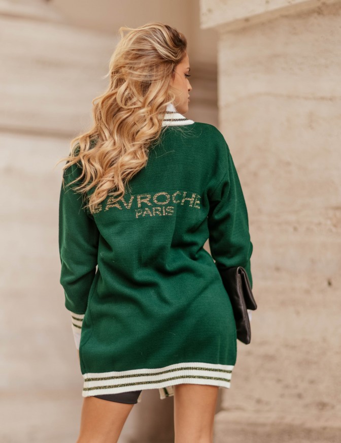 GAVROCHE CARDIGAN  BICOLOR