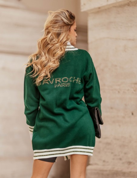 GAVROCHE CARDIGAN  BICOLOR