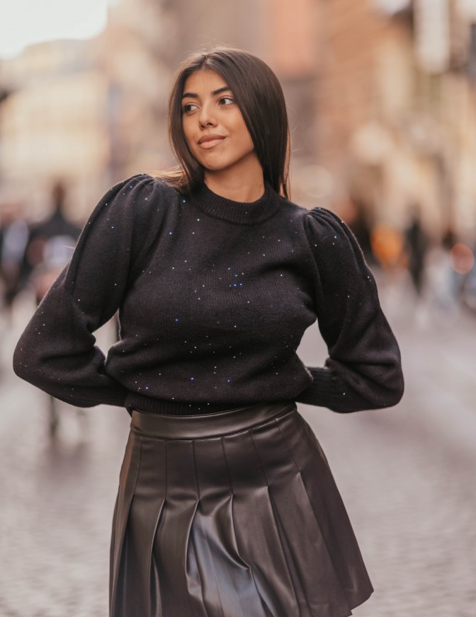 HAVEONE MAGLIA  PAILLETTES