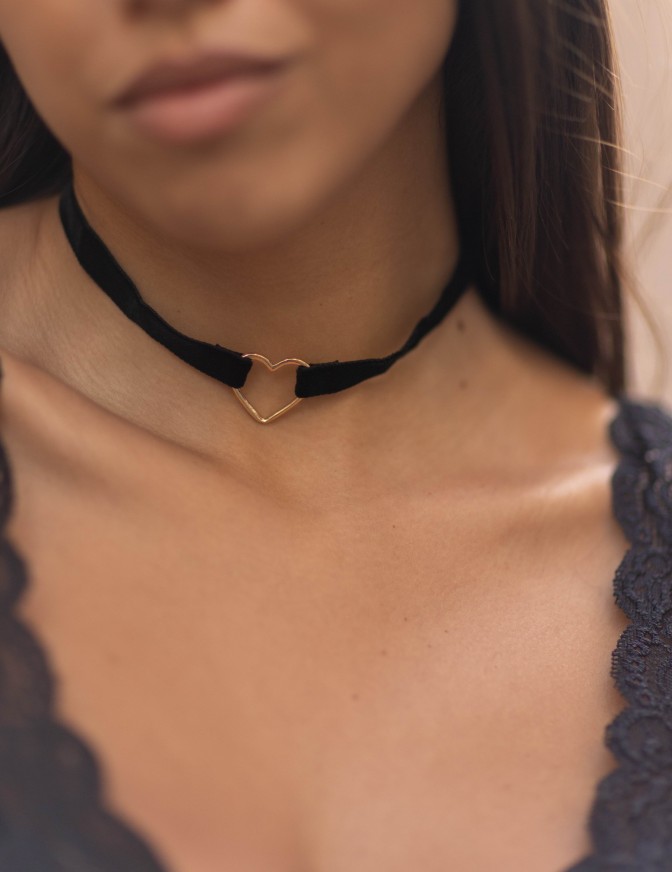DOLLS COLLANA  CHOKER VELVET