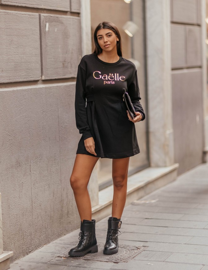 GAELLE ABITO CORTO FELPA RUOTA