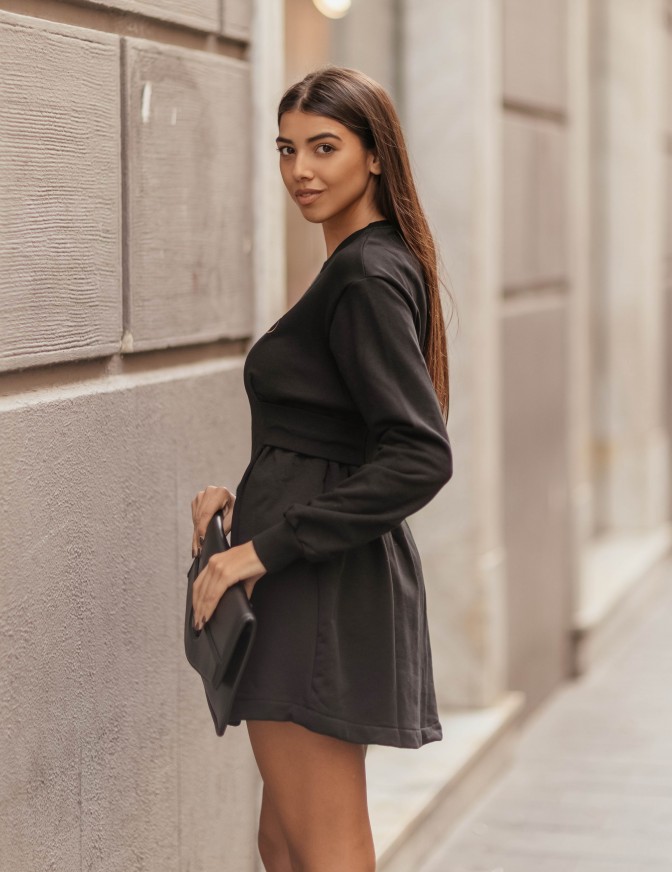 GAELLE ABITO CORTO FELPA RUOTA