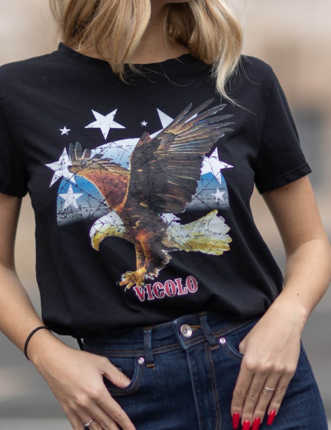 VICOLO TSHIRT  AQUILA STAR