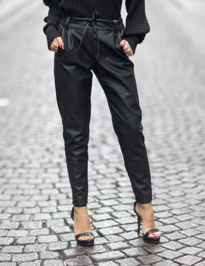 ONLY PANTALONI  ECO LACCI