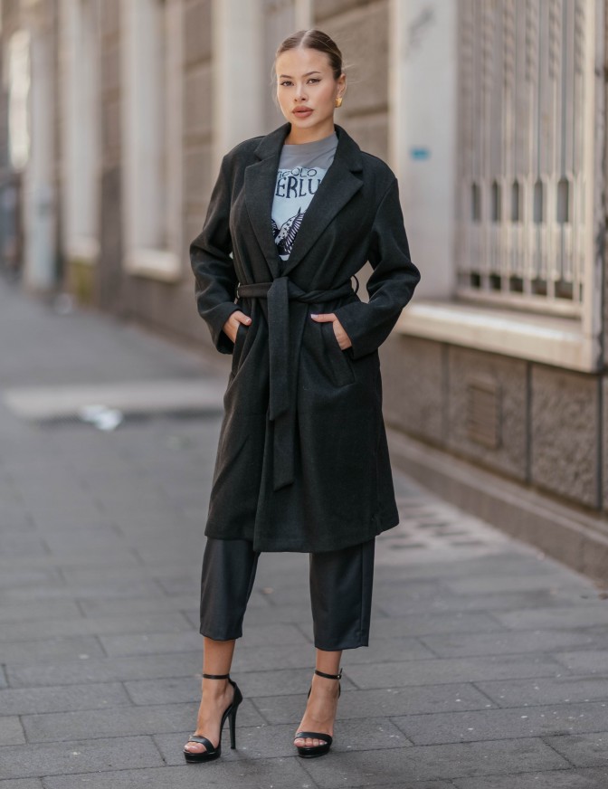 ONLY CAPPOTTO  CINTURA