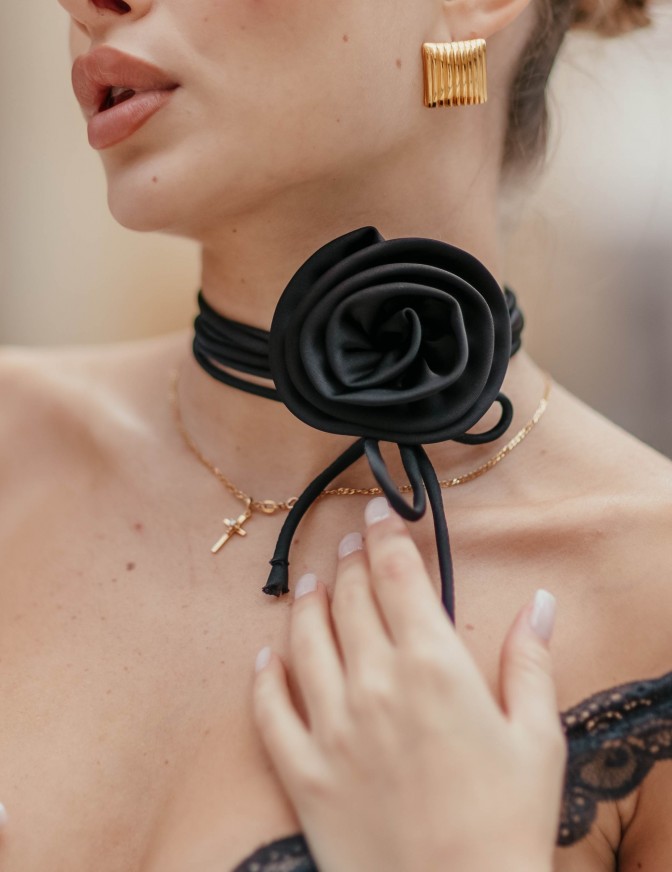 DOLLS COLLANA  CHOCKER FIORE G