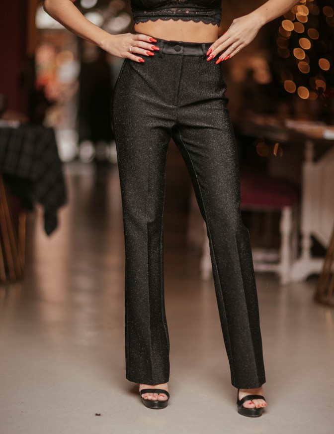 VICOLO PANTALONI  GLITTER