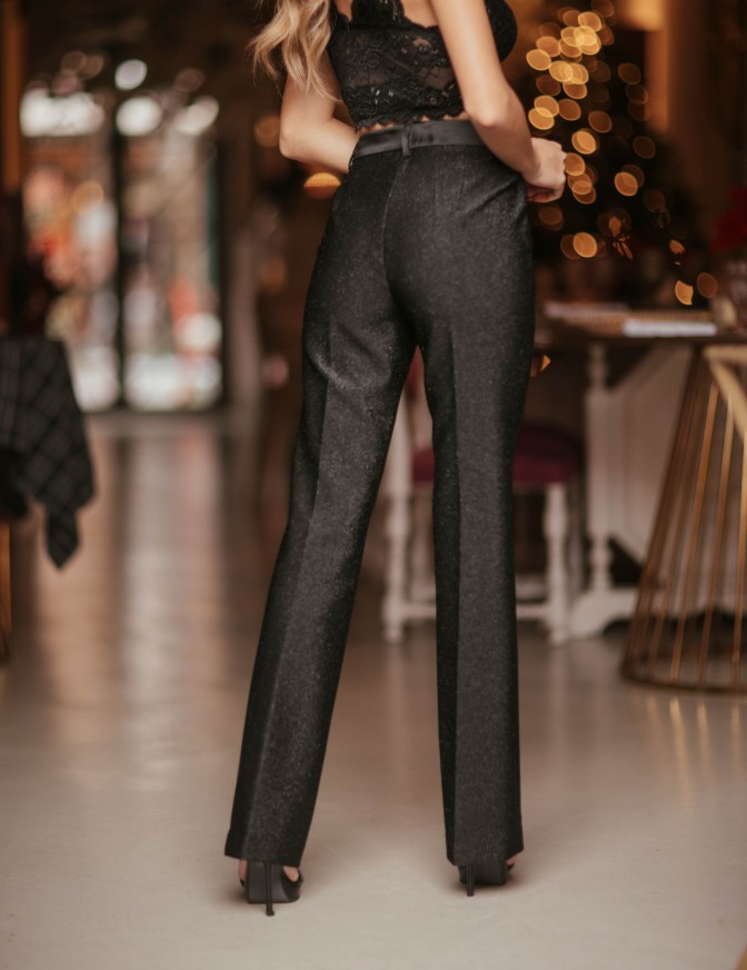 VICOLO PANTALONI  GLITTER