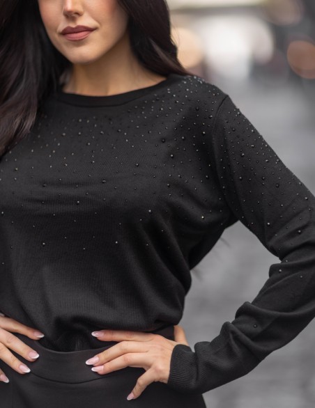 ONLY MAGLIA  SOTTILE STRASS