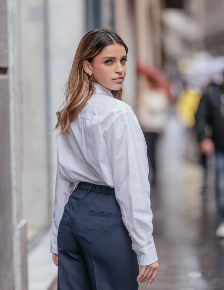 VICOLO CAMICIA  COLLO STRASS 