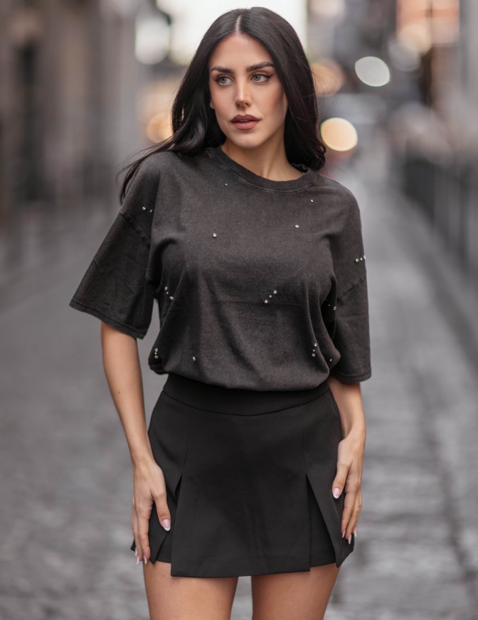 ONLY TSHIRT  MM STRASS