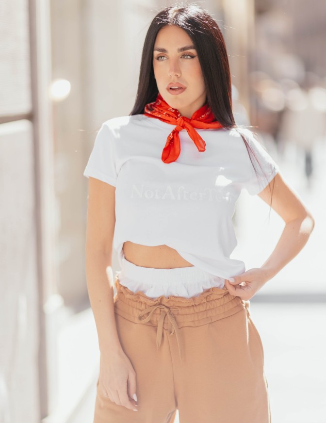 NAT TSHIRT  CROP NAT
