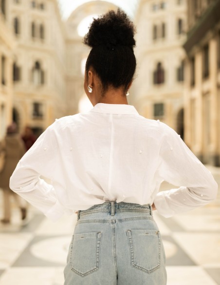 ONLY CAMICIA  PERLINE