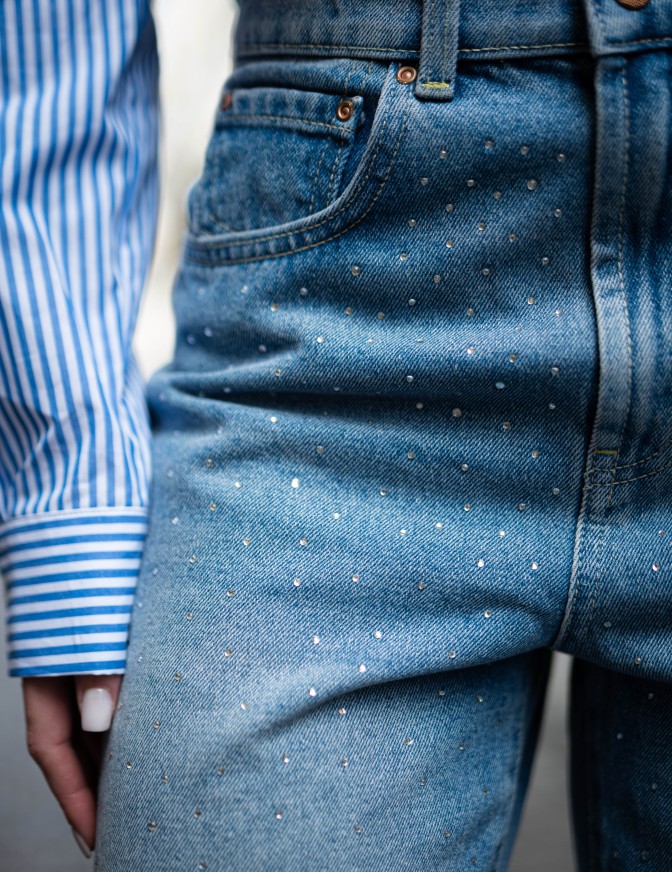 ONLY JEANS  PLZ STRASS