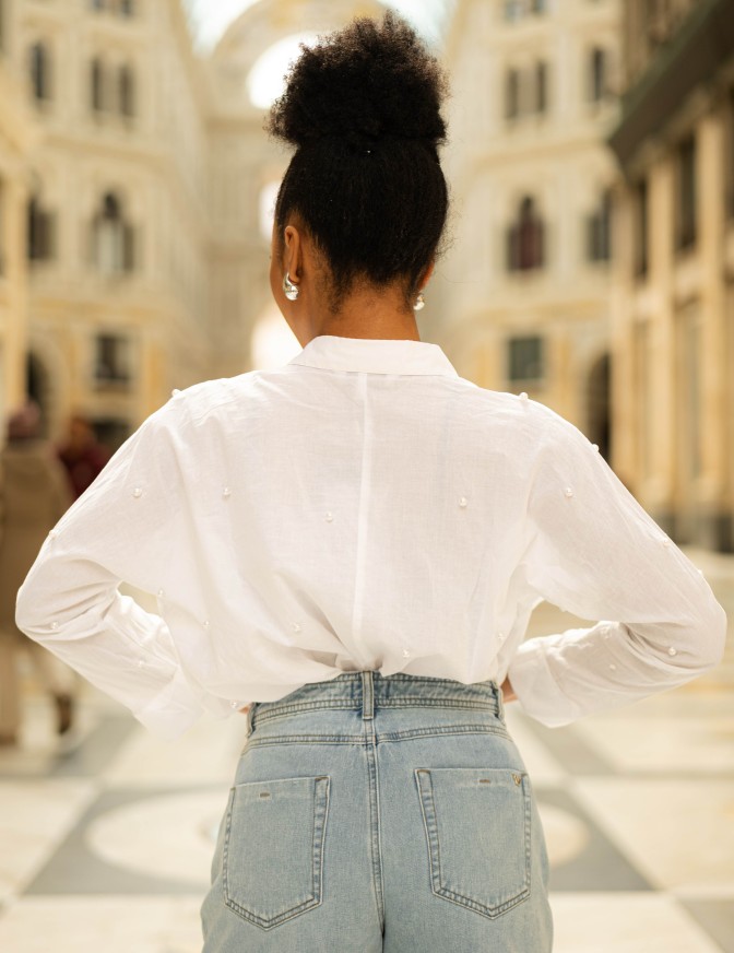 ONLY CAMICIA  PERLINE