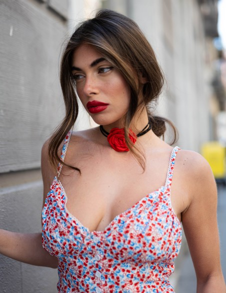 GLAMOROUS ABITO CORTO CHERRY