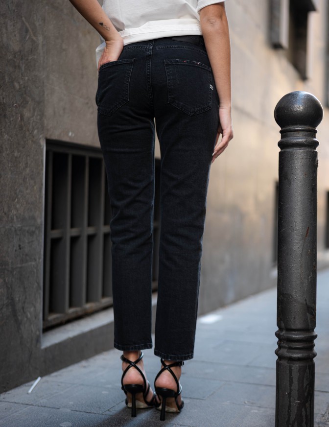 VICOLO JEANS  DAISY BLACK
