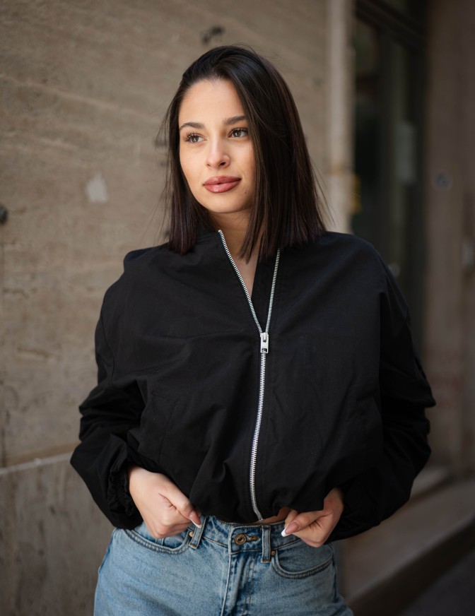JJXX GIUBBOTTO  CROP BOMBER