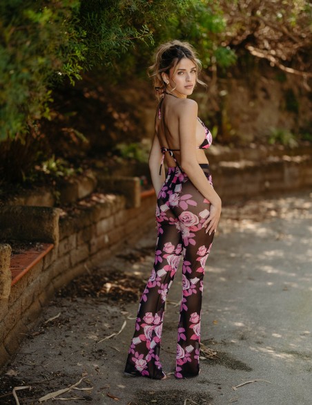 F**K PANTALONI  WILD ROSE