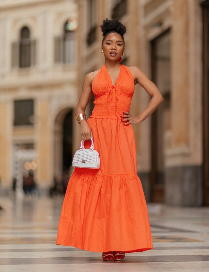 ABITO LUNGO GLAMOROUS...