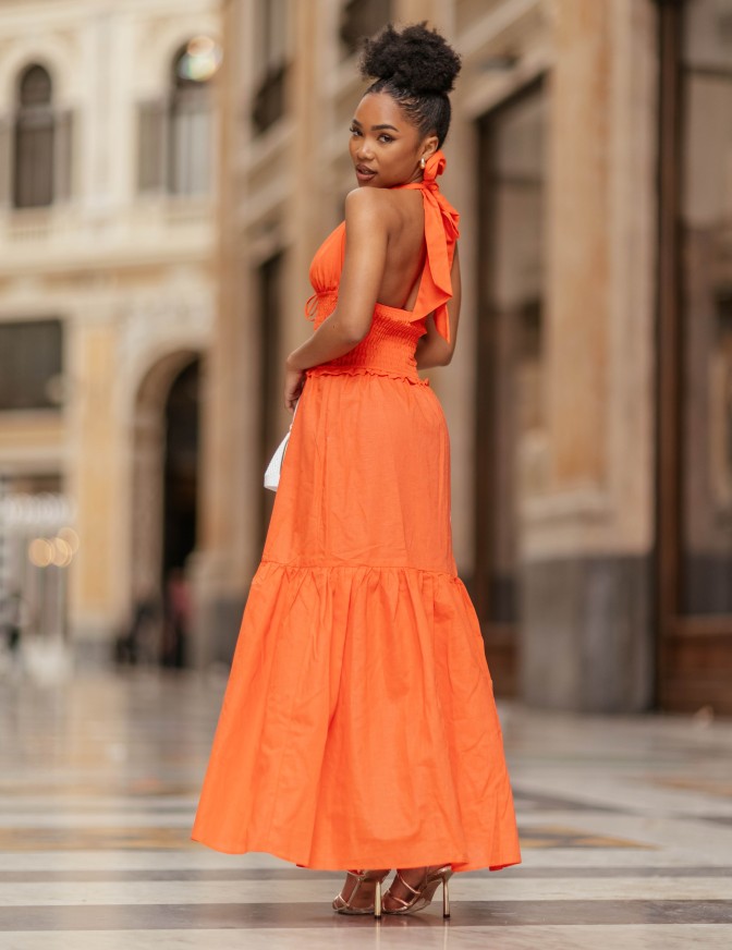 ABITO LUNGO GLAMOROUS...