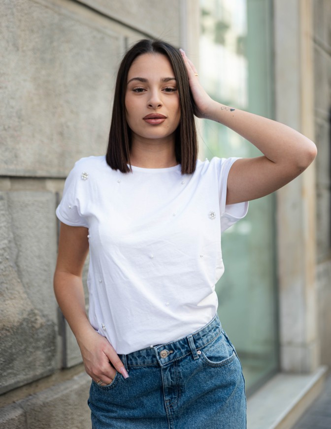 ONLY TSHIRT  PERLINE