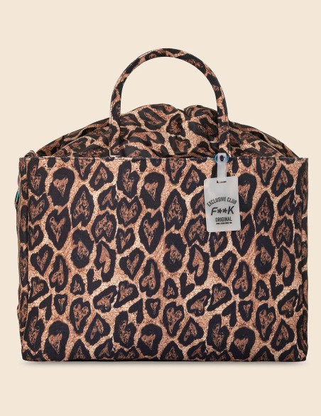 F**K BORSA BIG ZIP RAINBOW