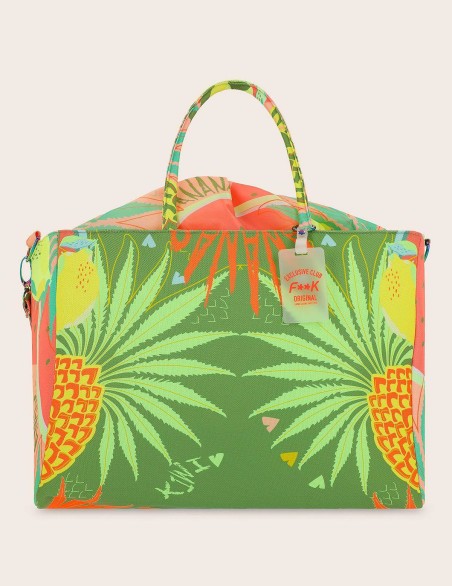 F**K BORSA BIG ZIP RAINBOW