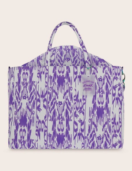 F**K BORSA BIG ZIP RAINBOW