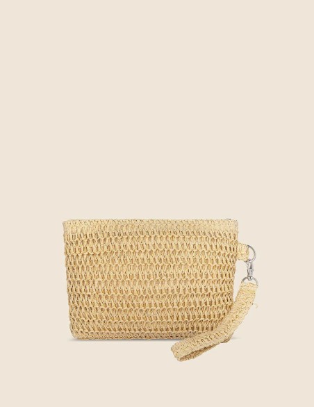 F**K BORSA SMALL MINI PAGLIA