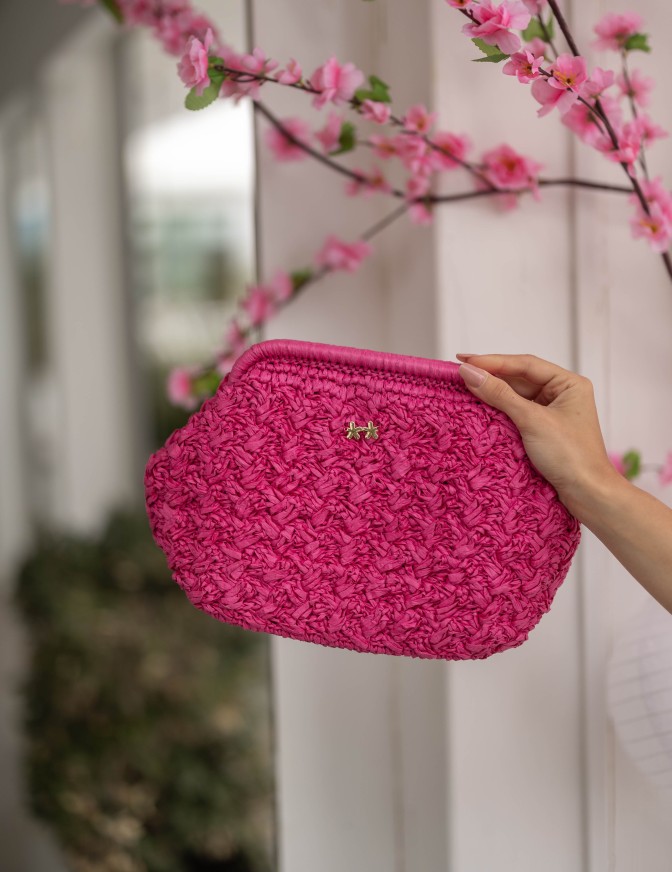 F**K BORSA SMALL PAGLIA 