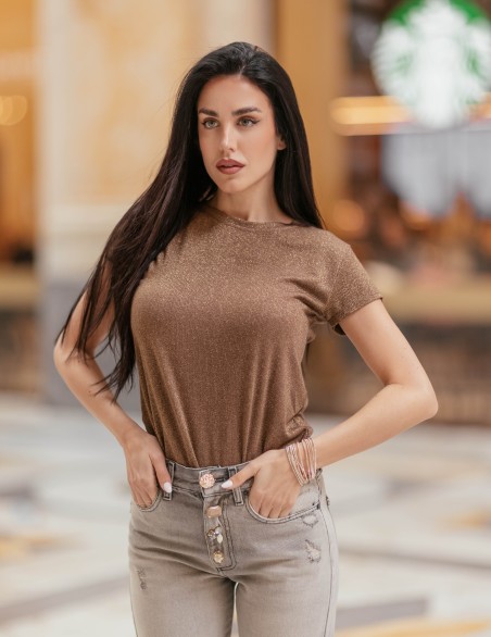 HAVEONE TSHIRT  LUREX COSTINE