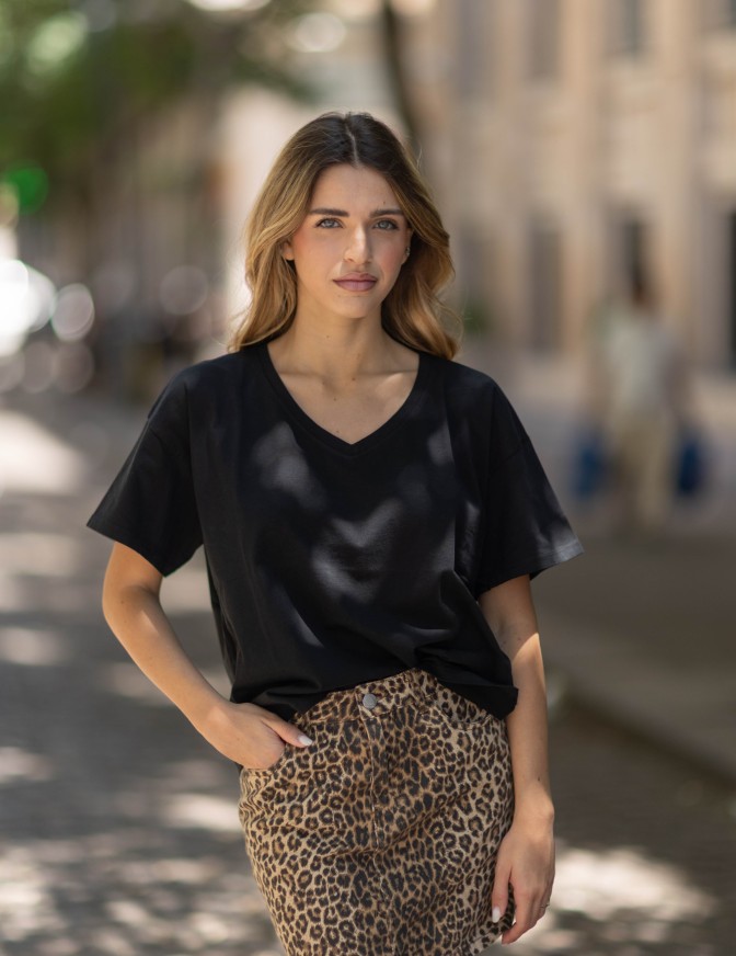HAVEONE TSHIRT  MM SCOLLO V