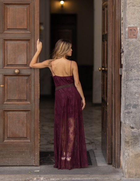 HAVEONE ABITO LUNGO TULLE...