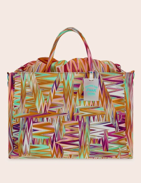 F**K BORSA BIG ZIP RAINBOW