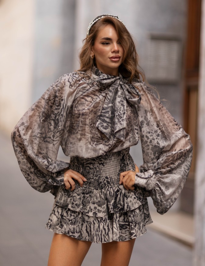VICOLO CAMICIA ANIMALIER...